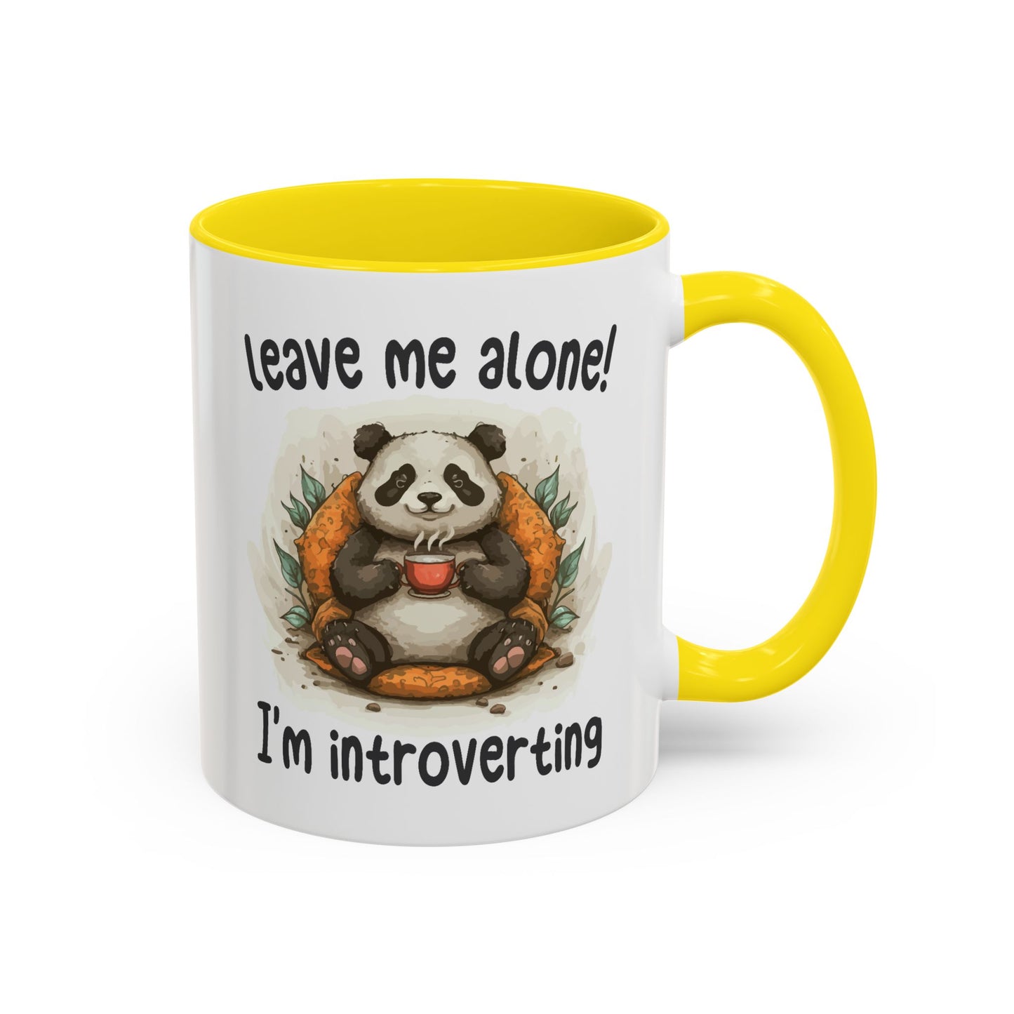 Humor Mug - Leave Me Alone I'm Introverting
