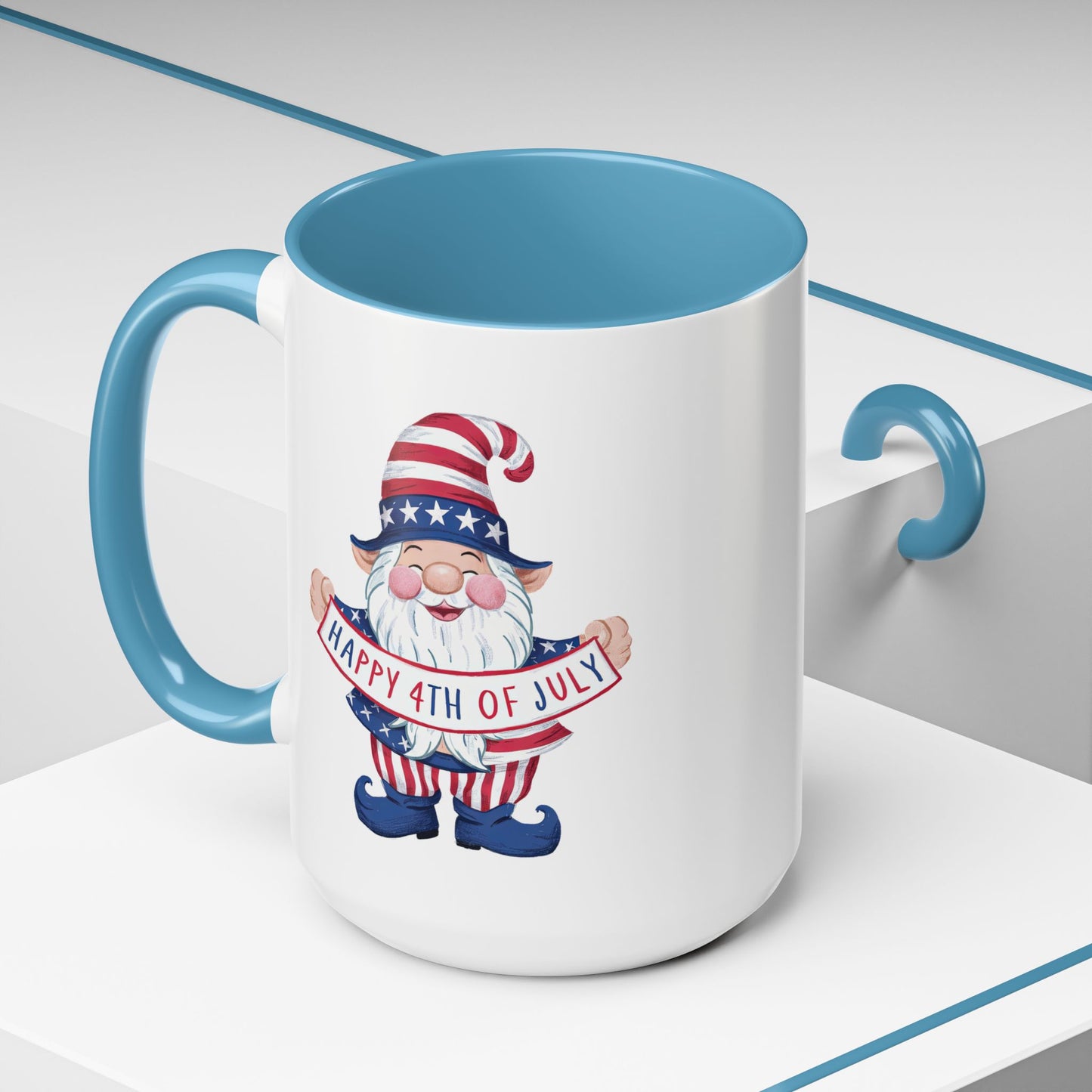4th of July Mug - American Gnome 13