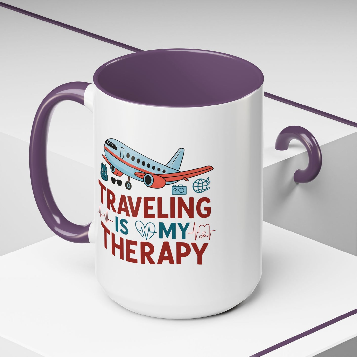 Adventure Mug - Traveling Is My Therapy