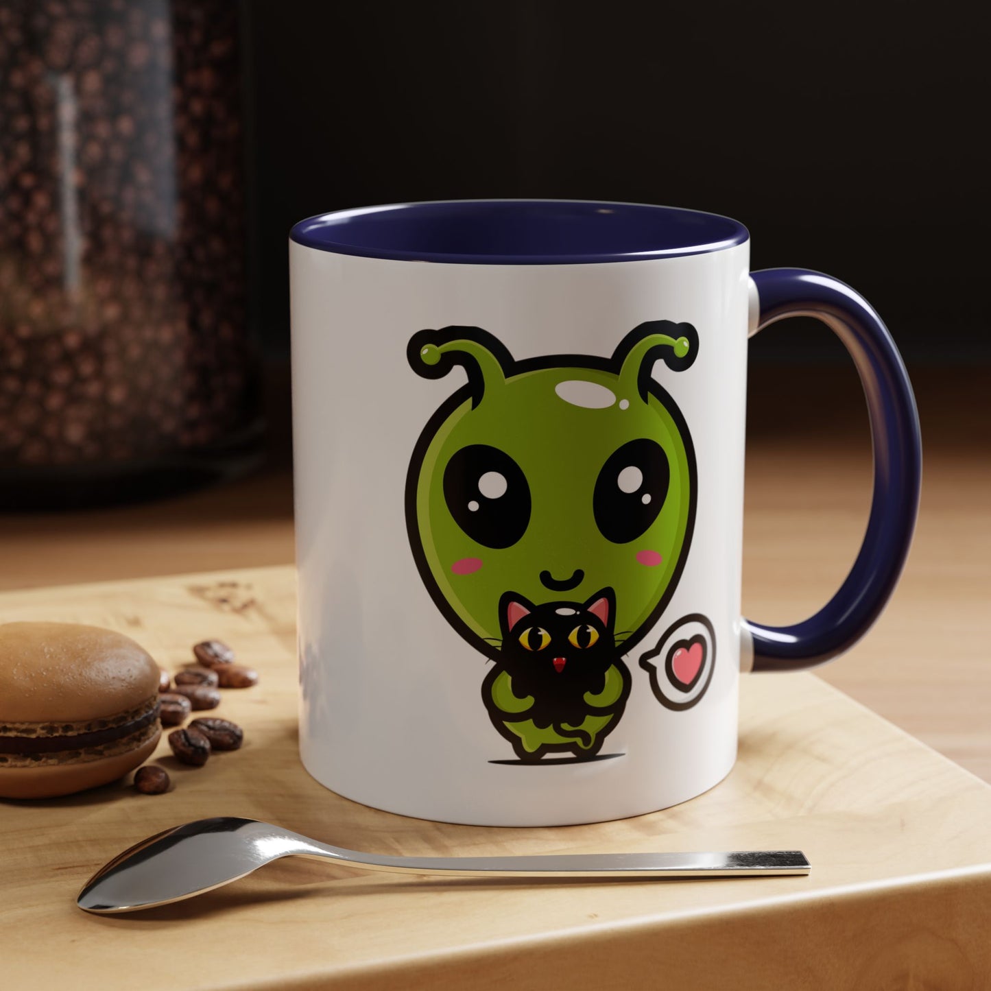 Alien Mug - Alien Hug Cat
