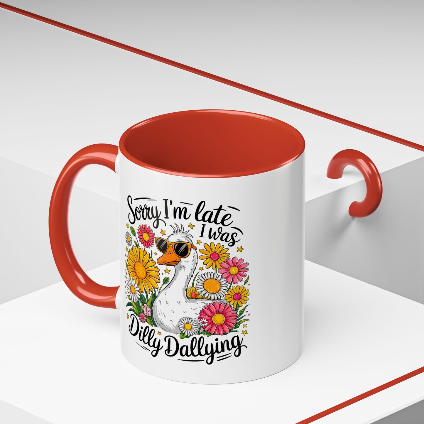 Office Mug - Sorry I'm Late
