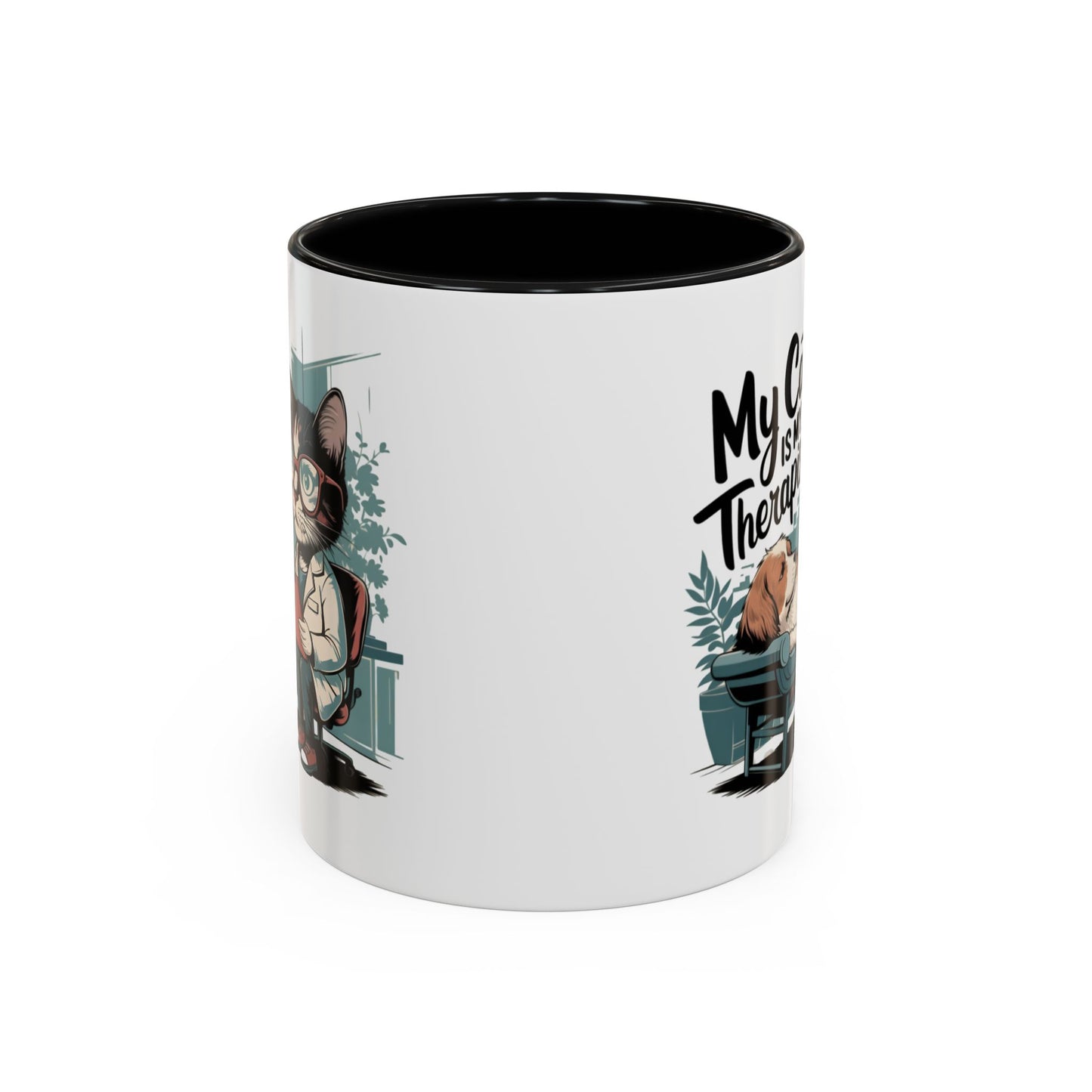 Animal Mug - My Cat Is My Therapist