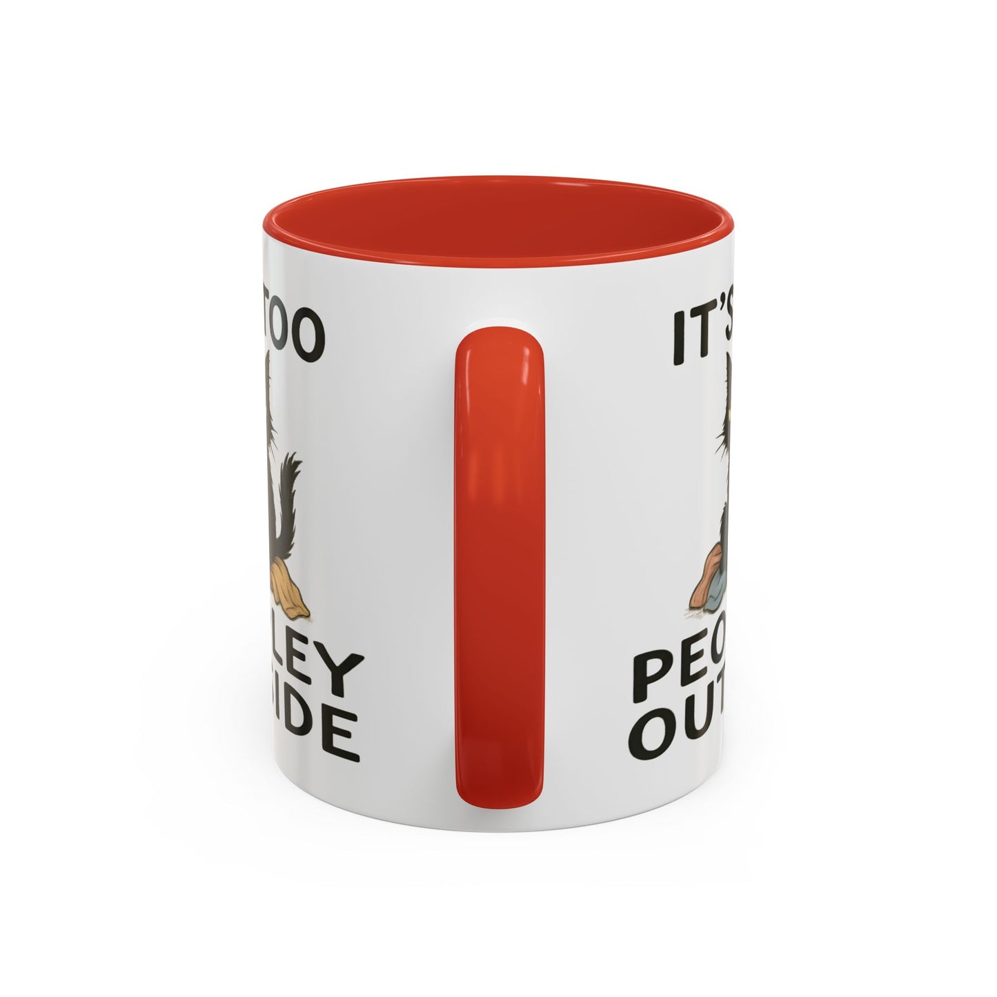 Animal Mug - It's Too Peopley Outside