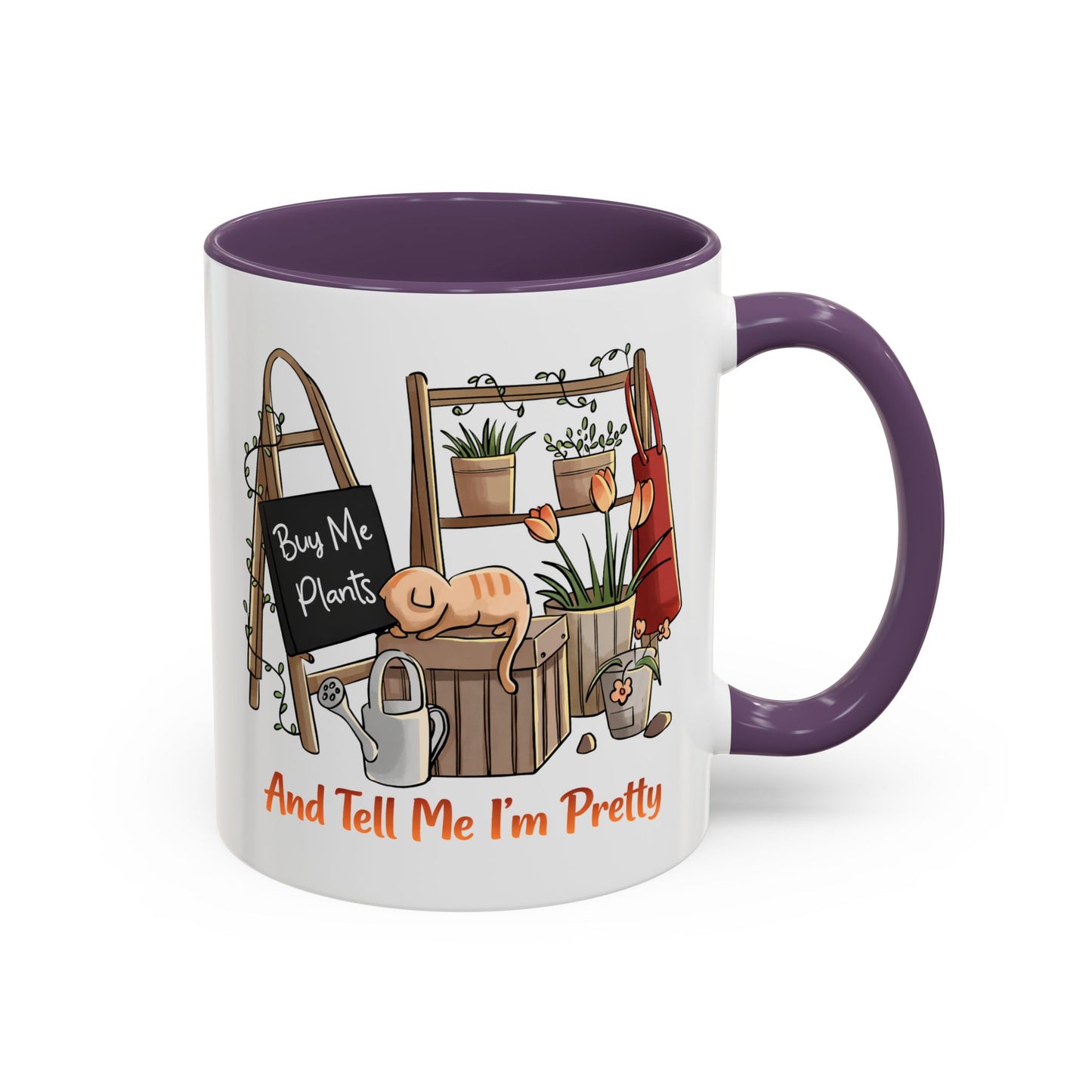 Humor Mug - Buy Me Plants