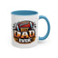 Father's Day Mug - Best Dad Ever Football