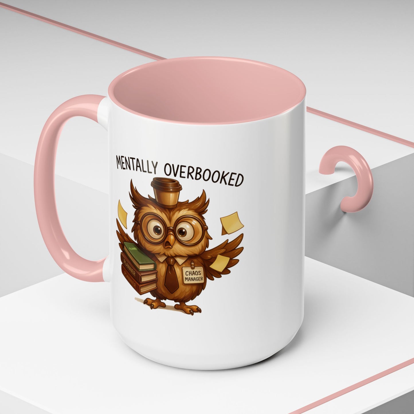 Office Mug - Mentally Overbooked
