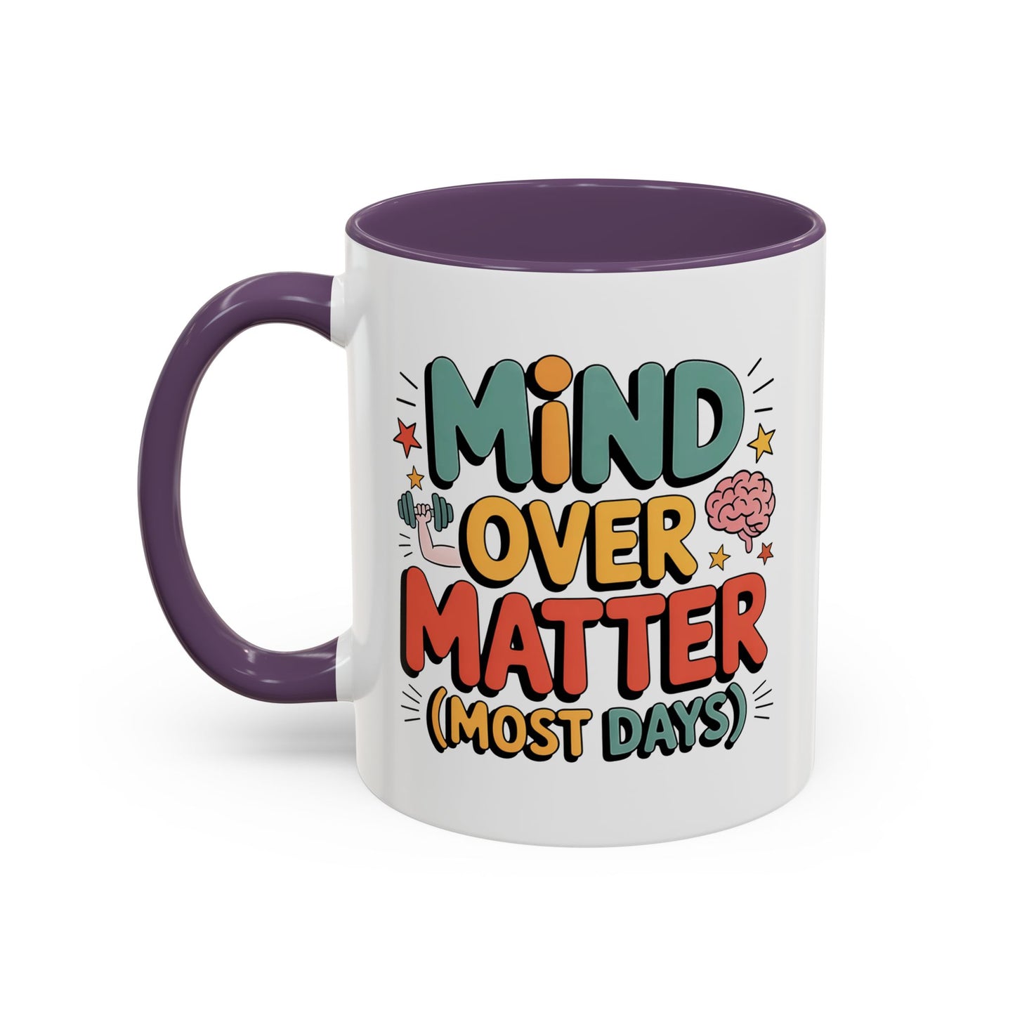 Wellness Mug - Mind Over Matter Graphic