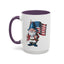 4th of July Mug - American Gnome 4