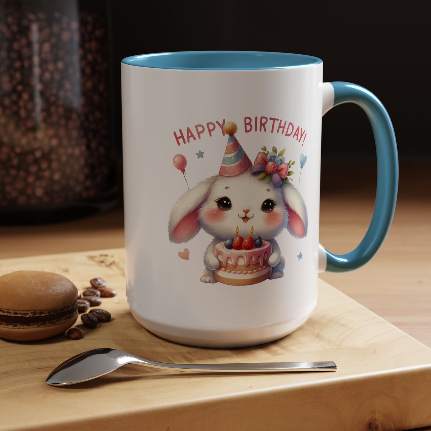 Birthday Mug - Happy Birthday Bunny 2