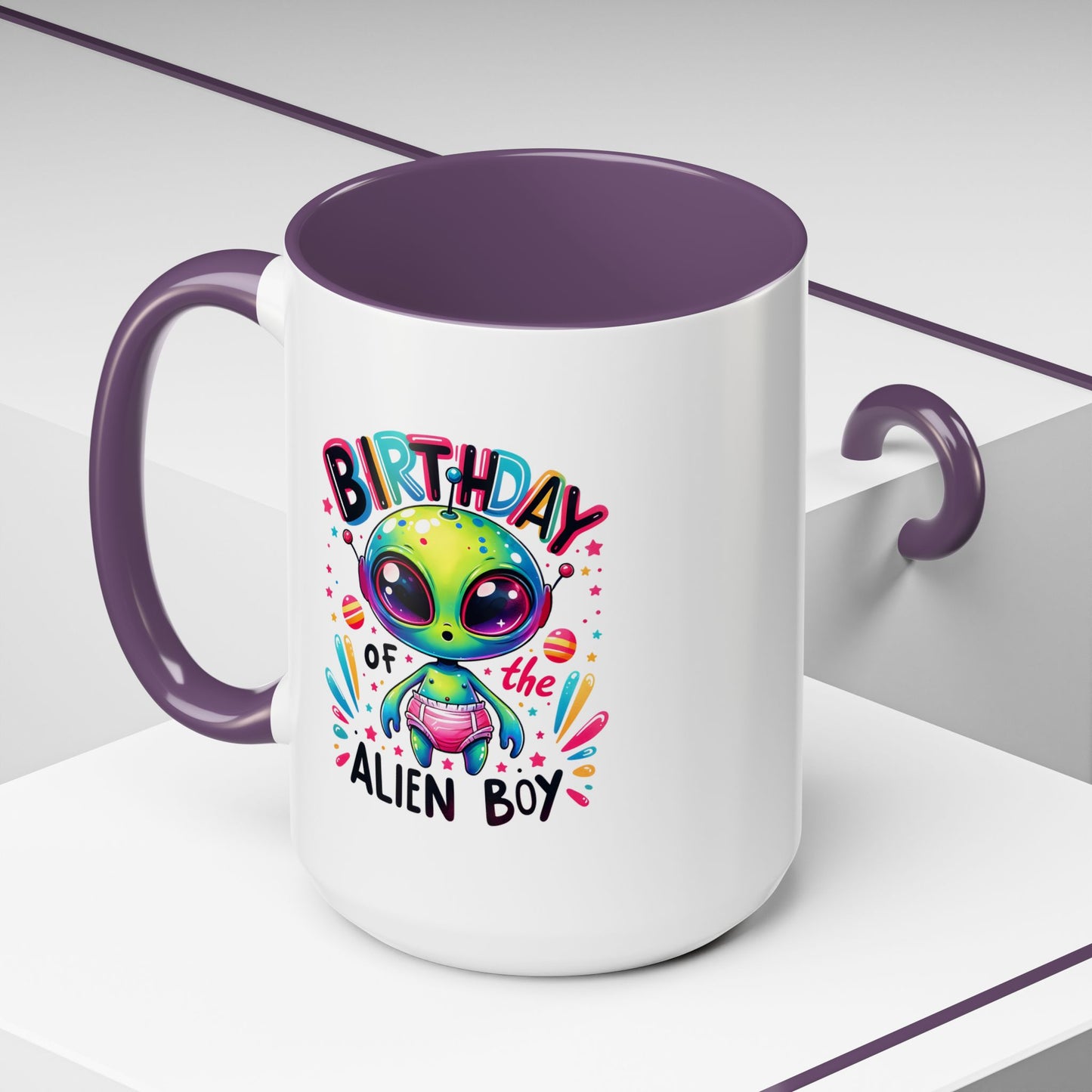 Alien Mug - Birthday Alien Boy