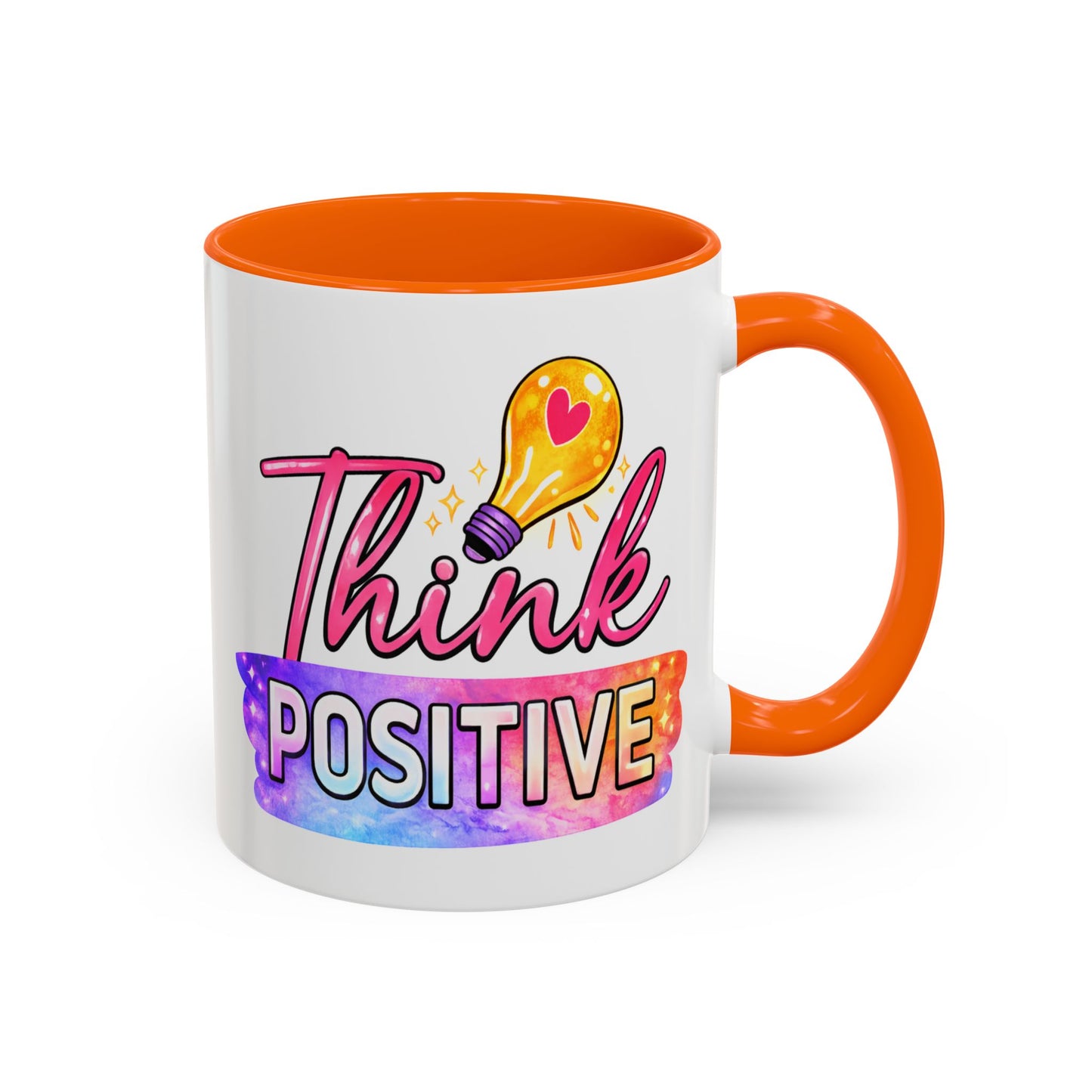 Wellness Mug - Think Positive Lightbulb