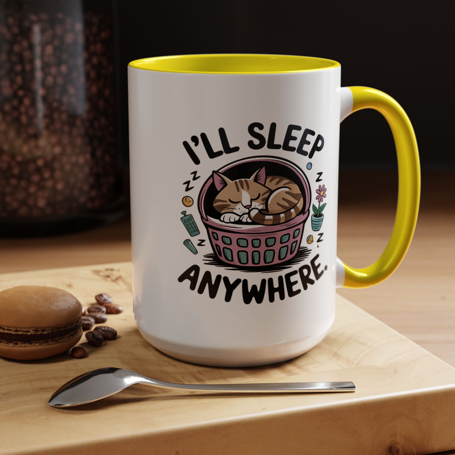 Animal Mug - I'll Sleep Anywhere