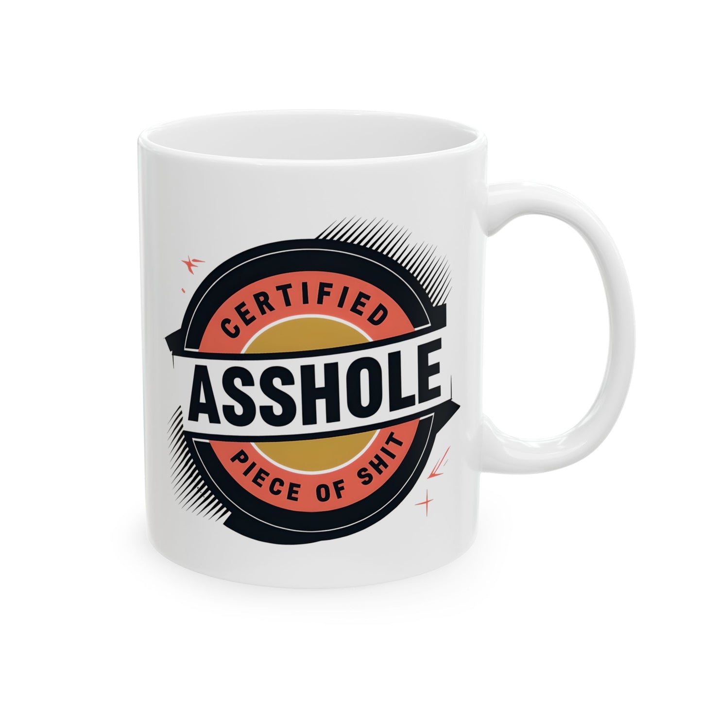 Adult Mug - Certified Asshole