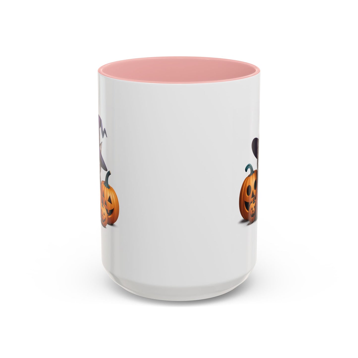Halloween Mug - Witch Cat Hiding In Pumpkins