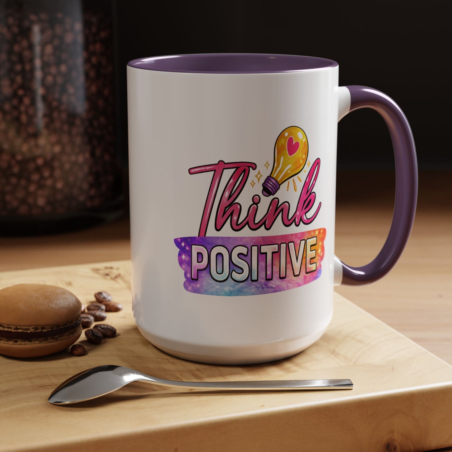 Wellness Mug - Think Positive Lightbulb