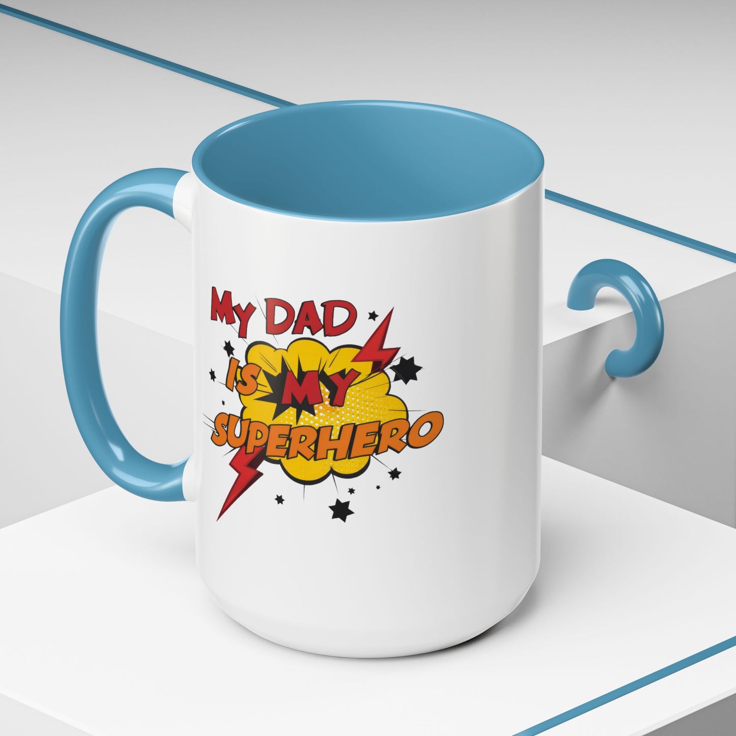 Father's Day Mug - My Dad Superhero