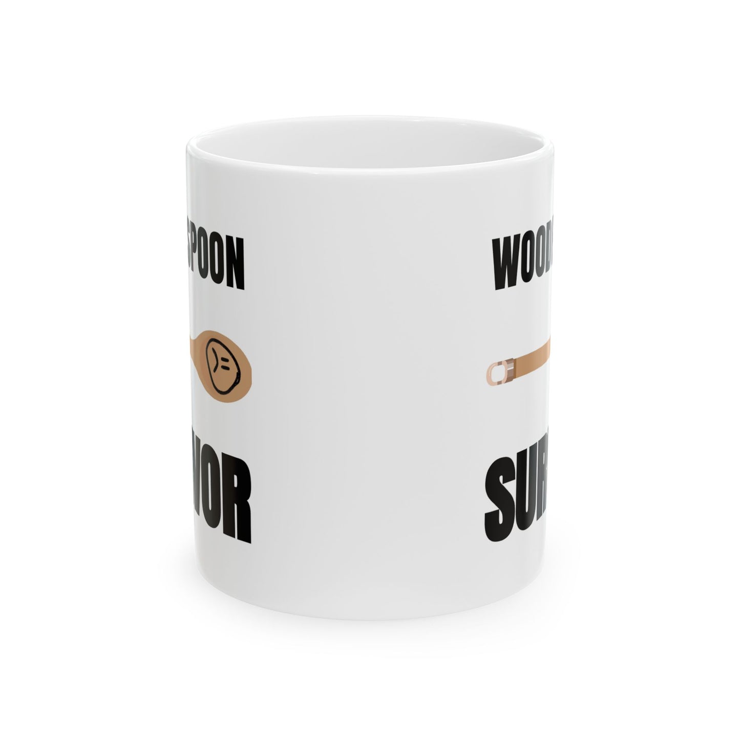 Humor Mug - Wooden Spoon Survivor