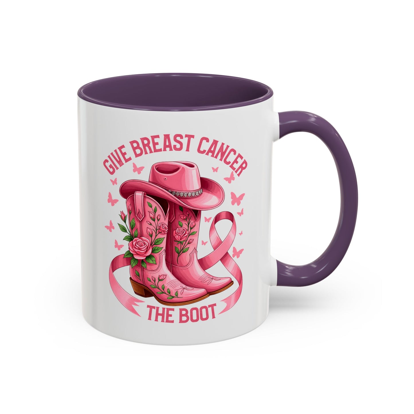 Support Mug - Give Cancer The Boot