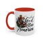 4th of July Mug - God Bless America Cross Flag