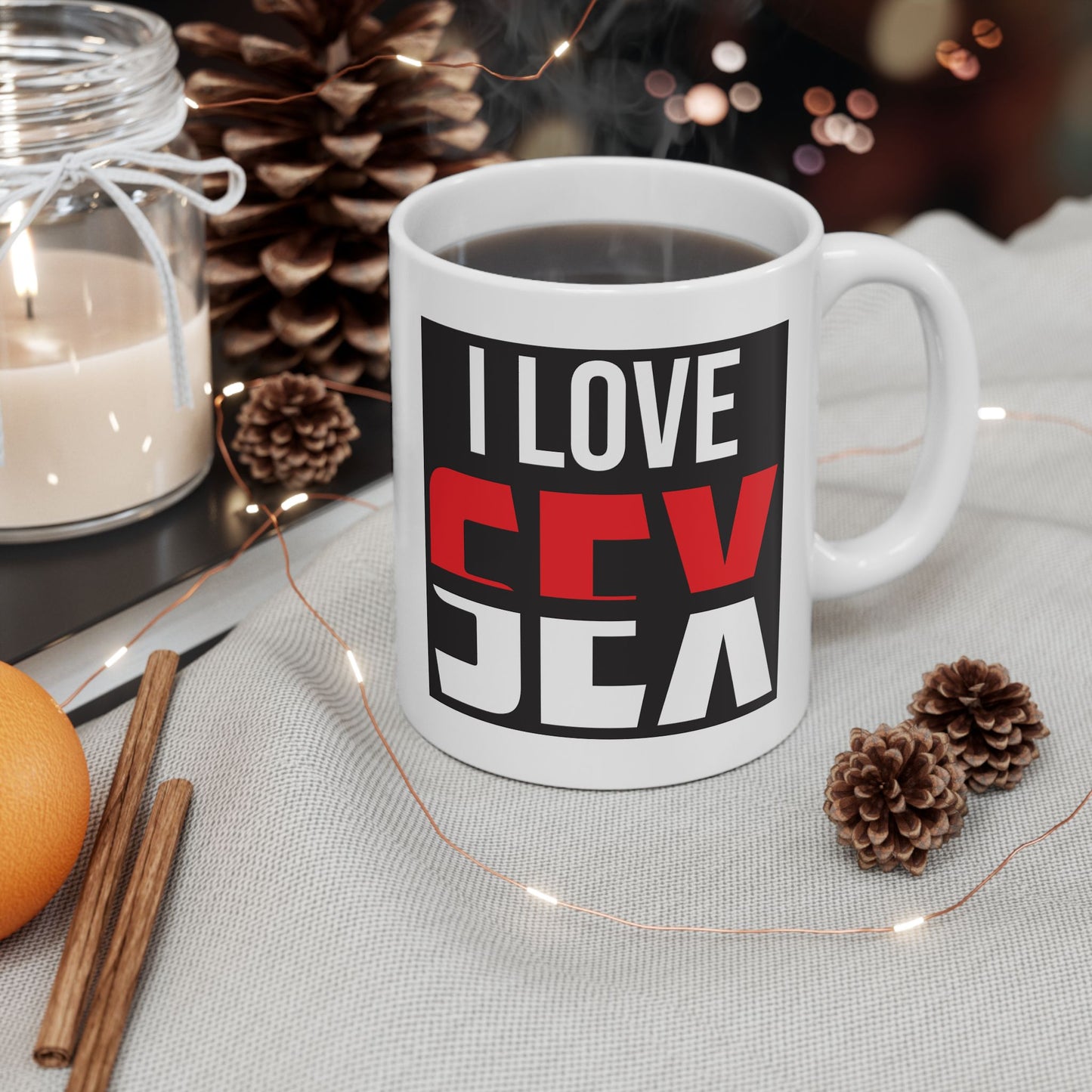 Adult Mug - I Love Sex