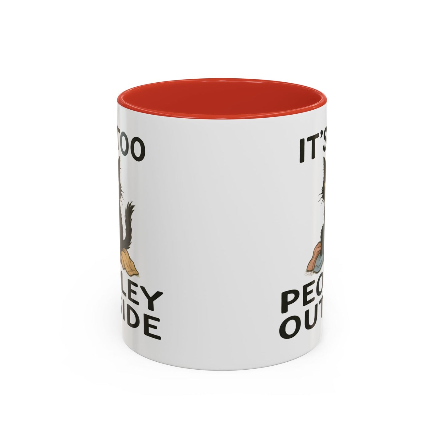 Animal Mug - It's Too Peopley Outside