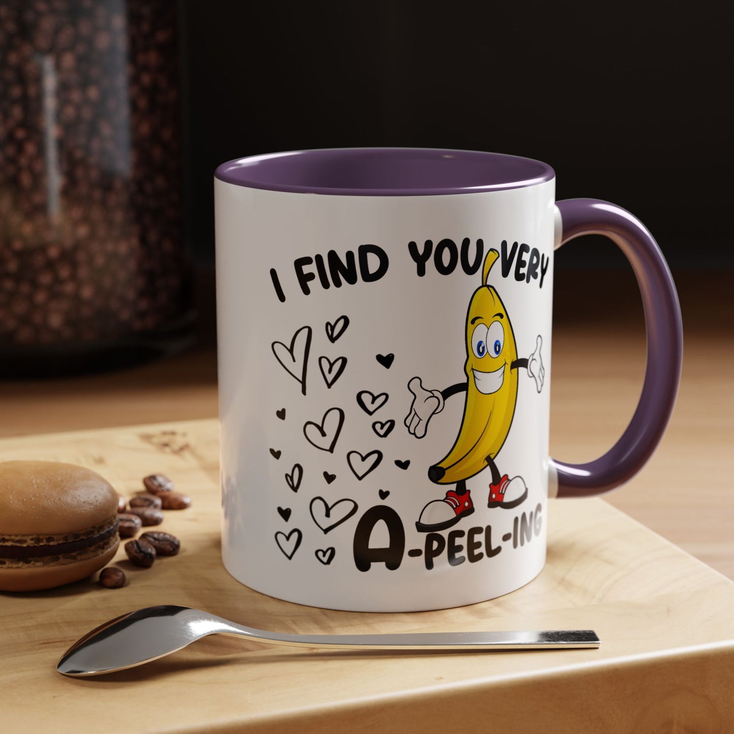 Adult Mug - I Find You Very A-Peel-Ing