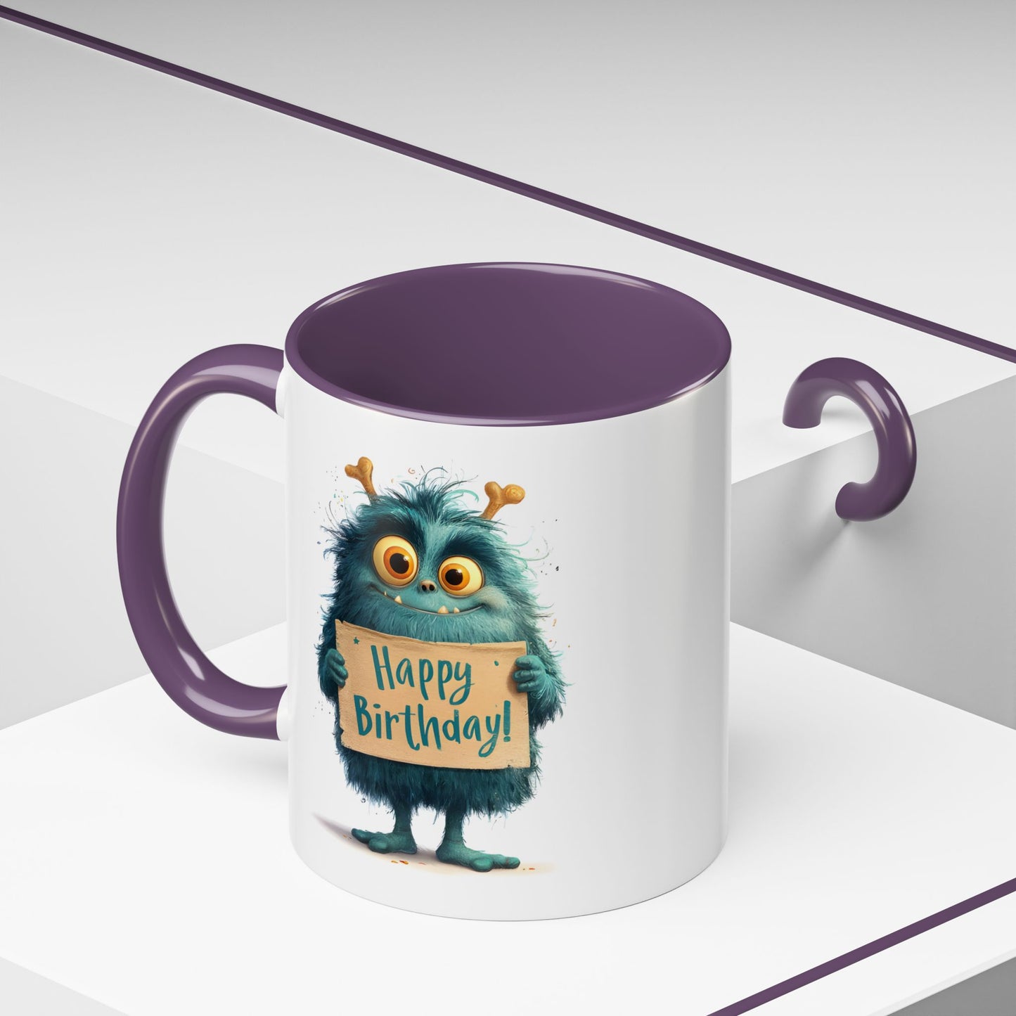 Birthday Mug - Birthday Sign Monster