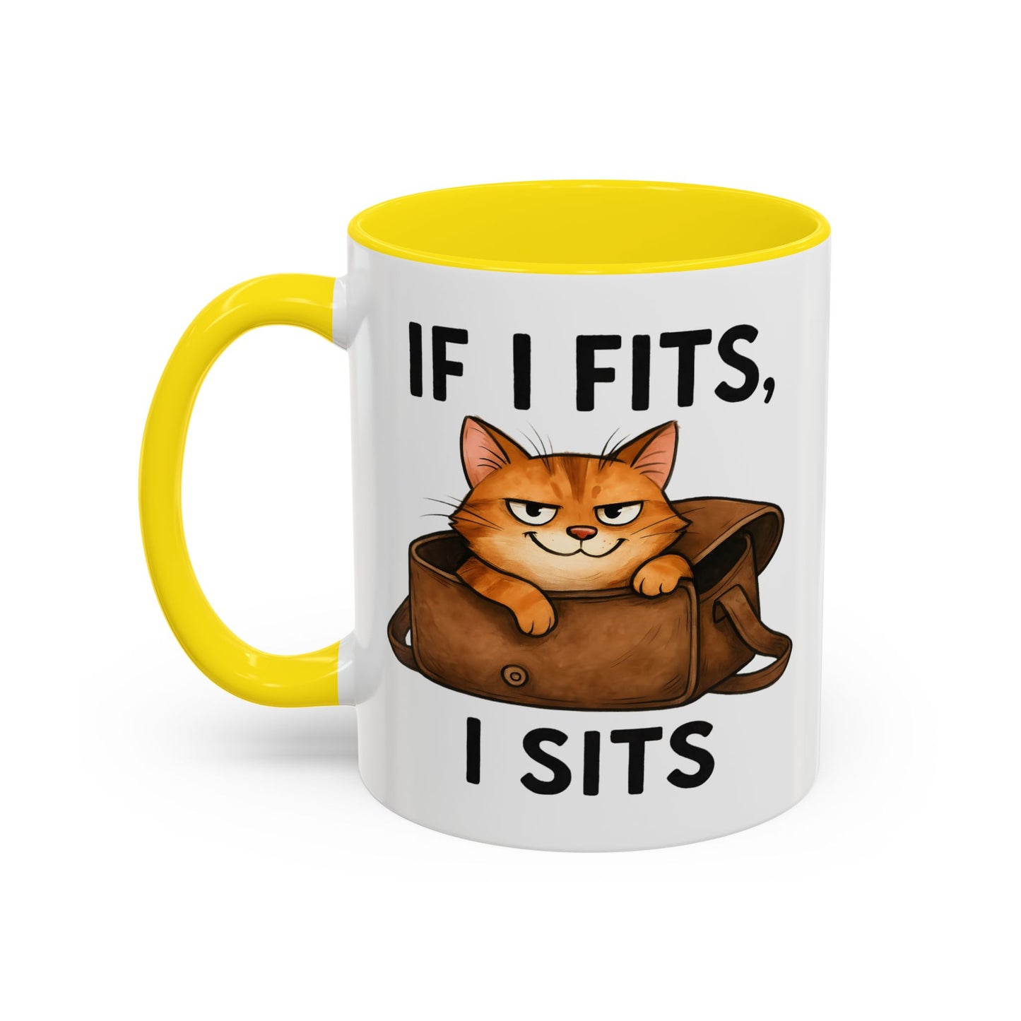 Animal Mug - If I Fits I Sits