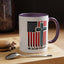 Religious Mug - One Nation Flag Cross