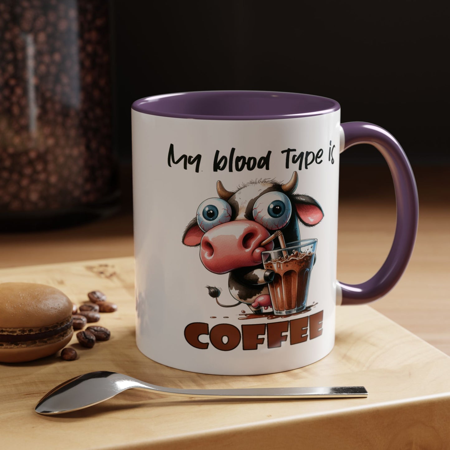 Humor Mug - My Blood Type is Coffee