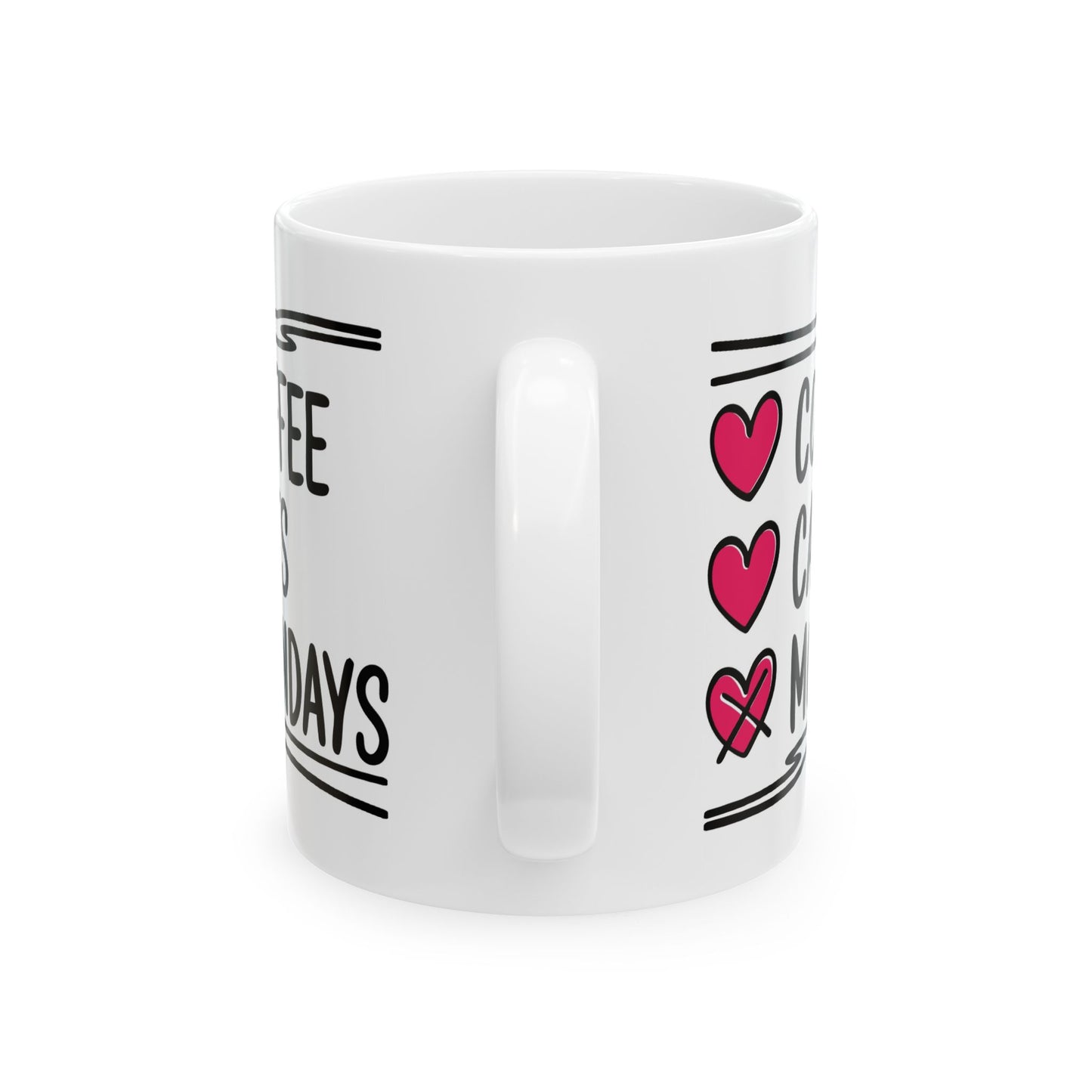 Humor Mug - Coffee Cats Mondays