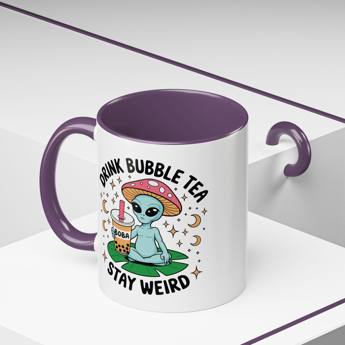 Alien Mug - Drink Bubble Tea