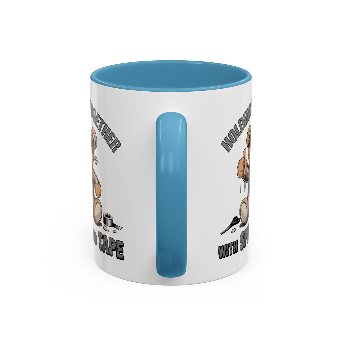 Humor Mug - Holding It Together With Spite & Tape