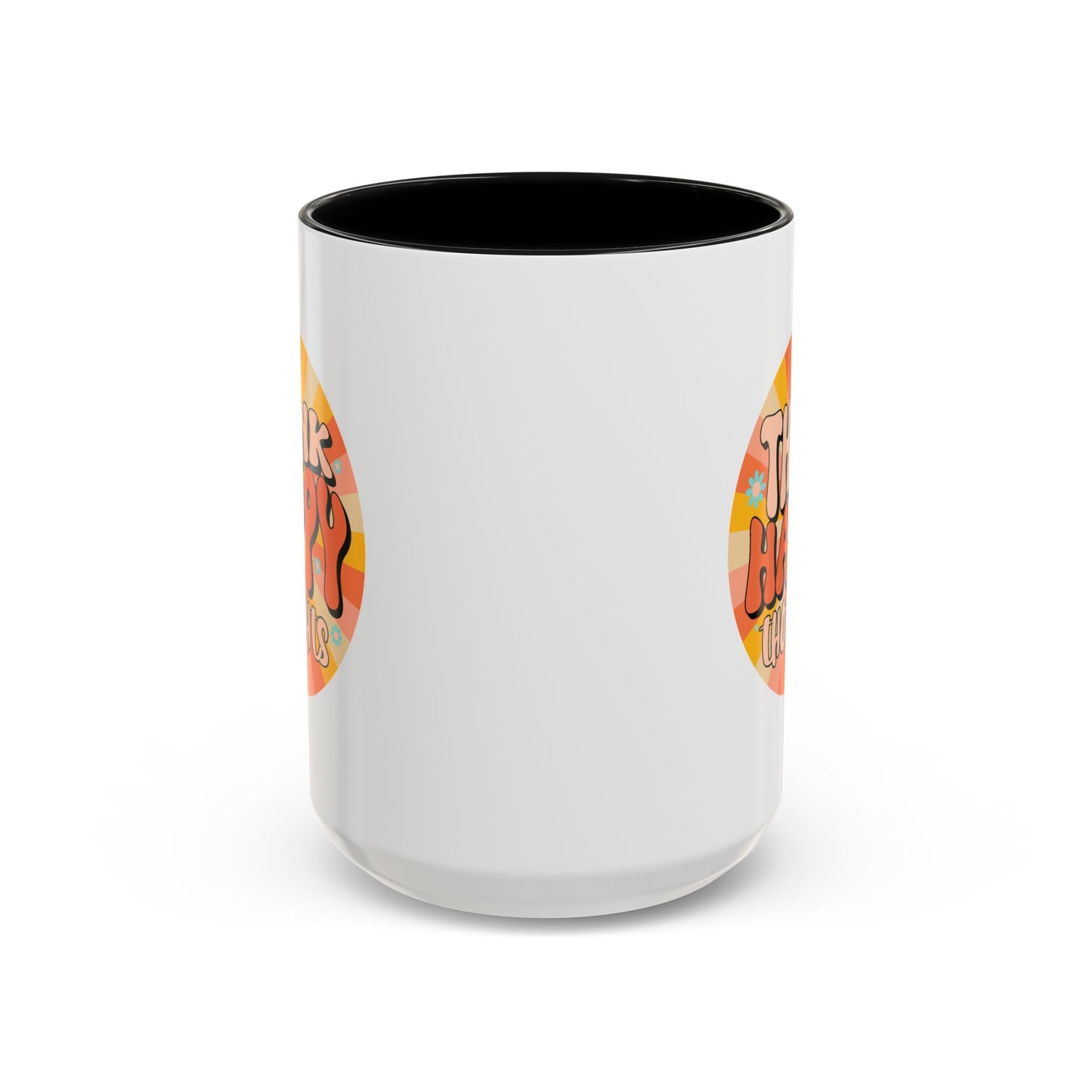 Wellness Mug - Think Happy Thoughts Hippie