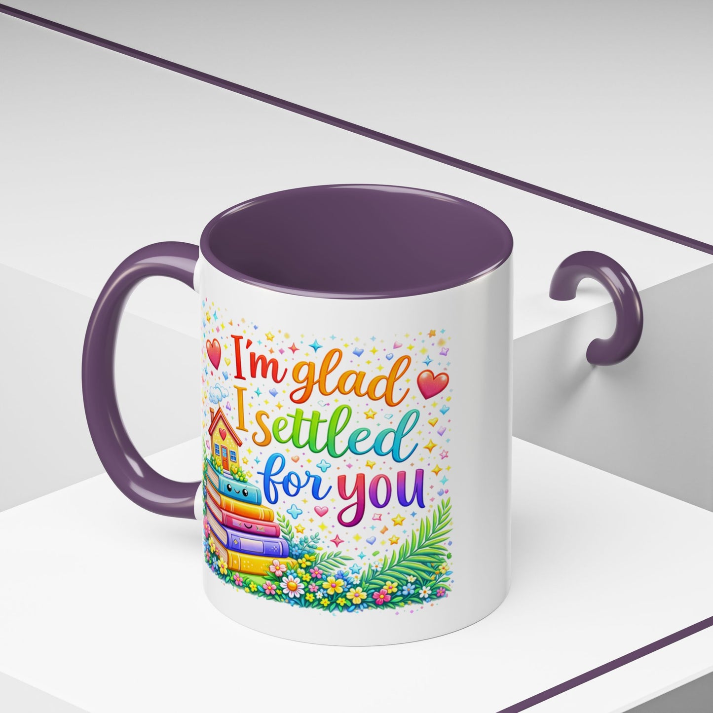 Anniversary Mug - I'm Glad I Settled For You