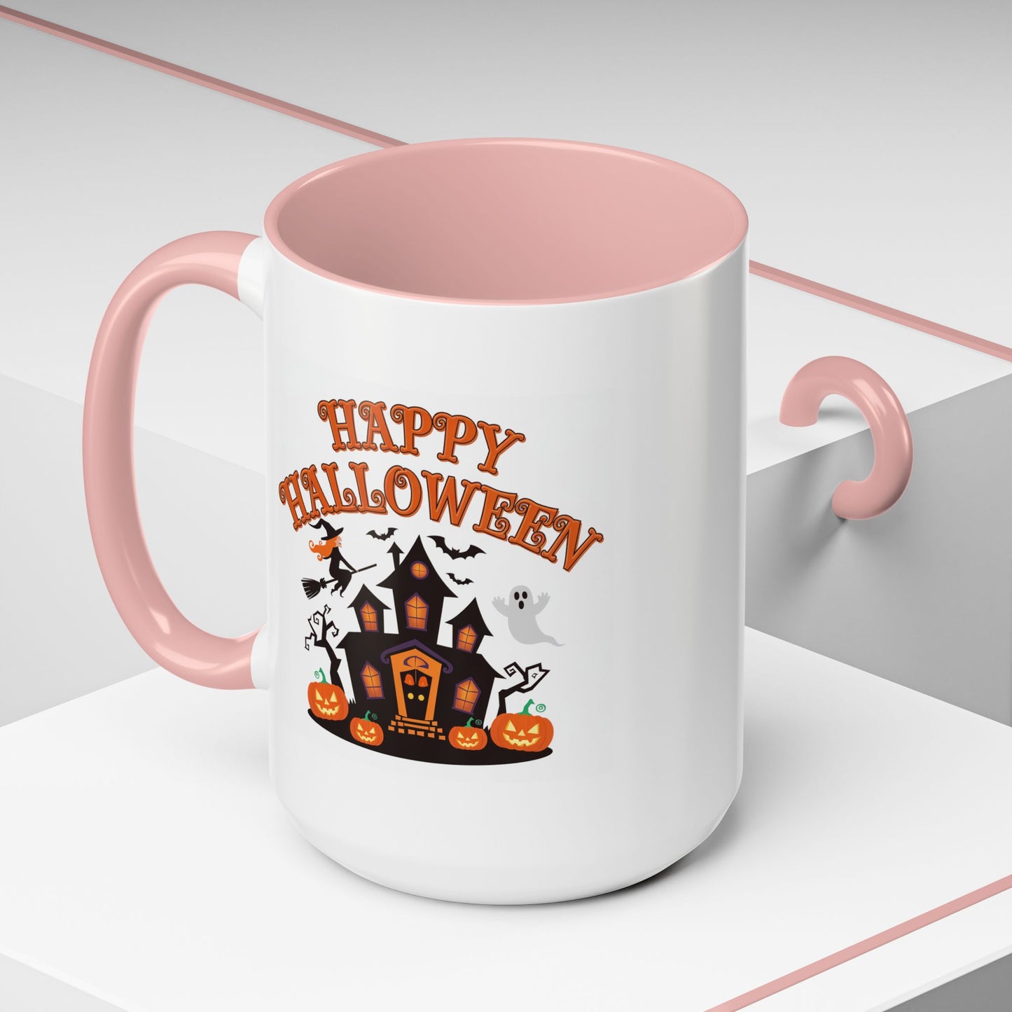 Halloween Mug - Happy Halloween Ghost House