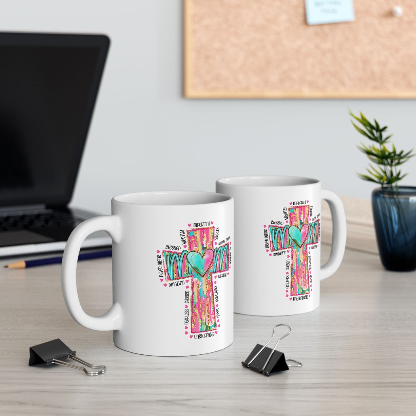 Mother's Day Mug - Mom Cross