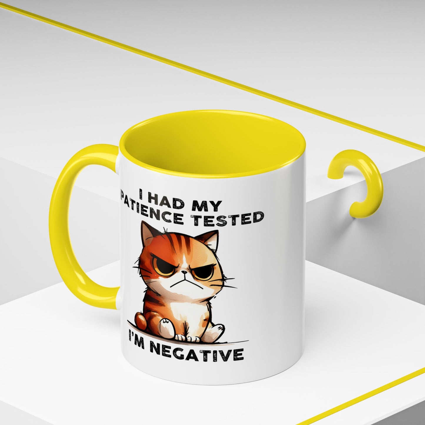 Humor Mug - I Had My Patience Tested Cat