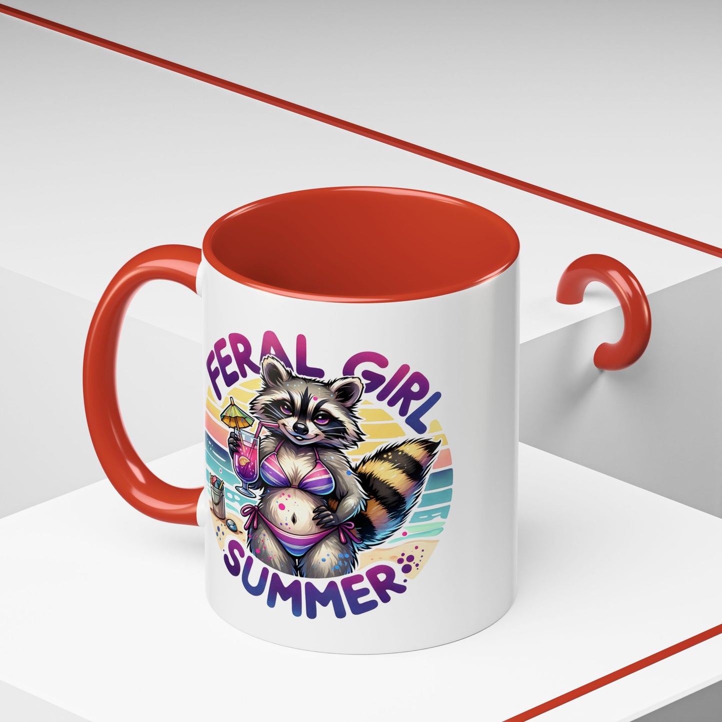 Humor Mug - Feral Girl Summer