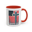 Religious Mug - One Nation Flag Cross