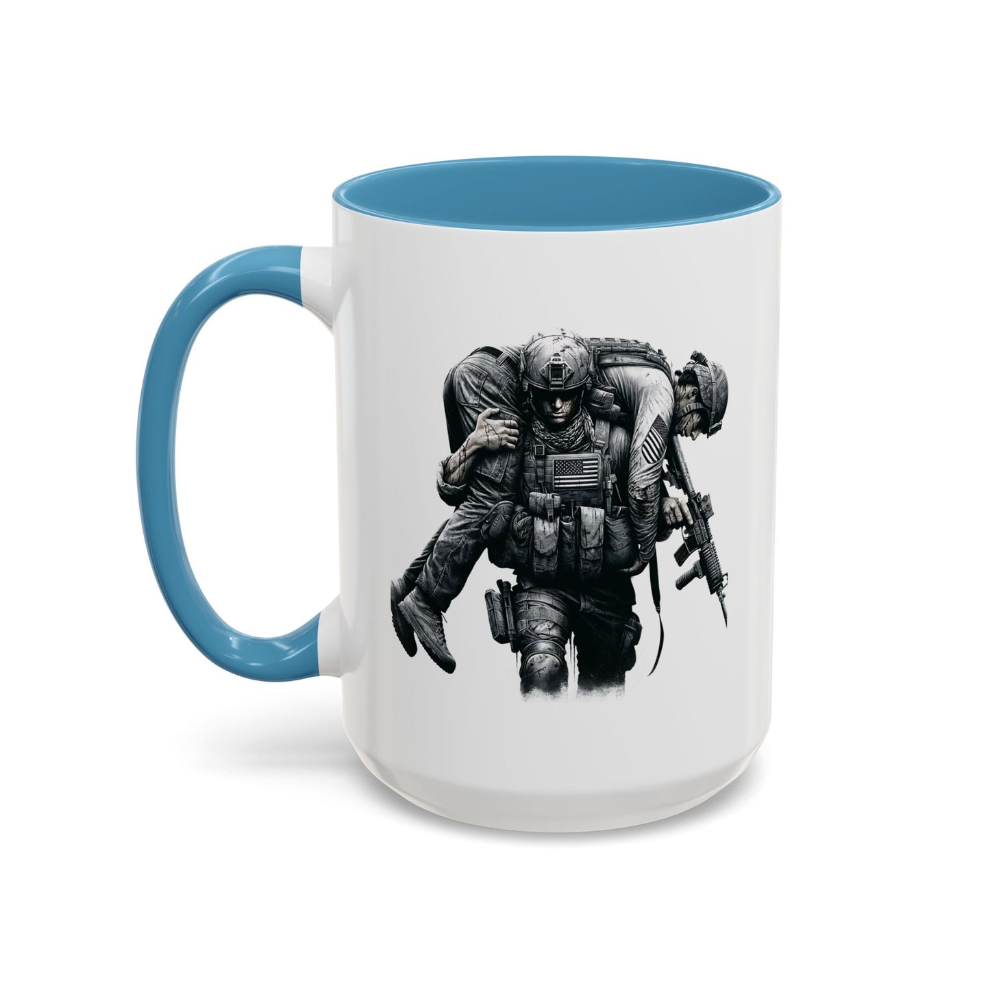 4th of July Mug - American Combat Soldiers