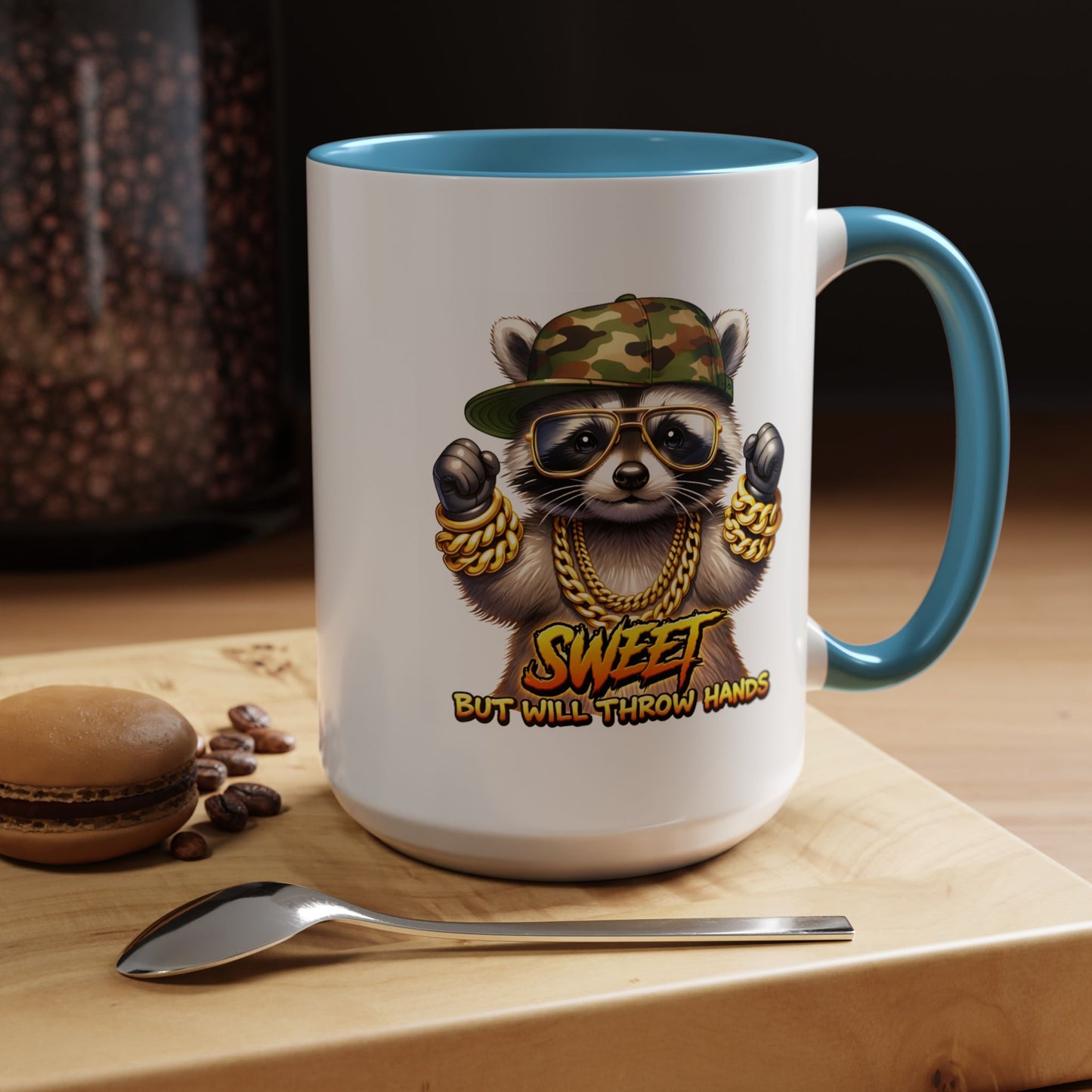 Humor Mug - Sweet But Will Throw Hands