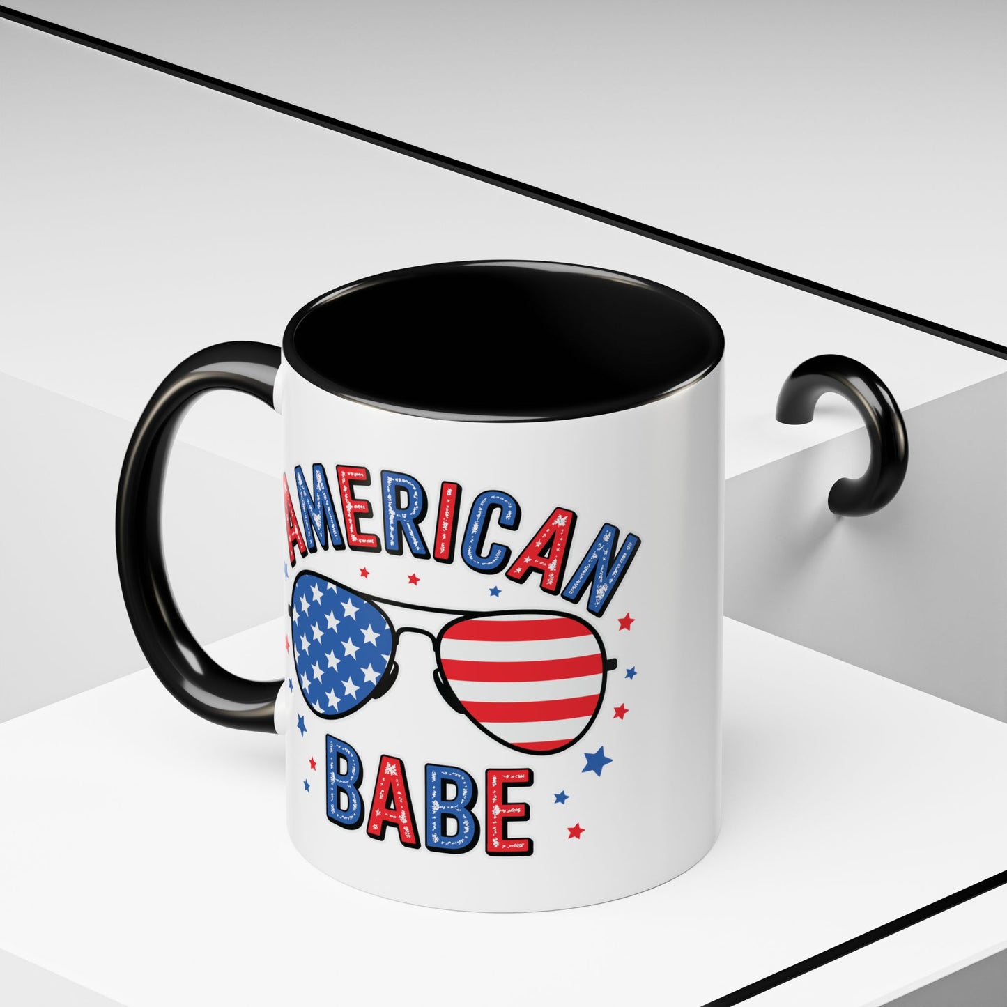 4th of July Mug - American Babe Sunglasses