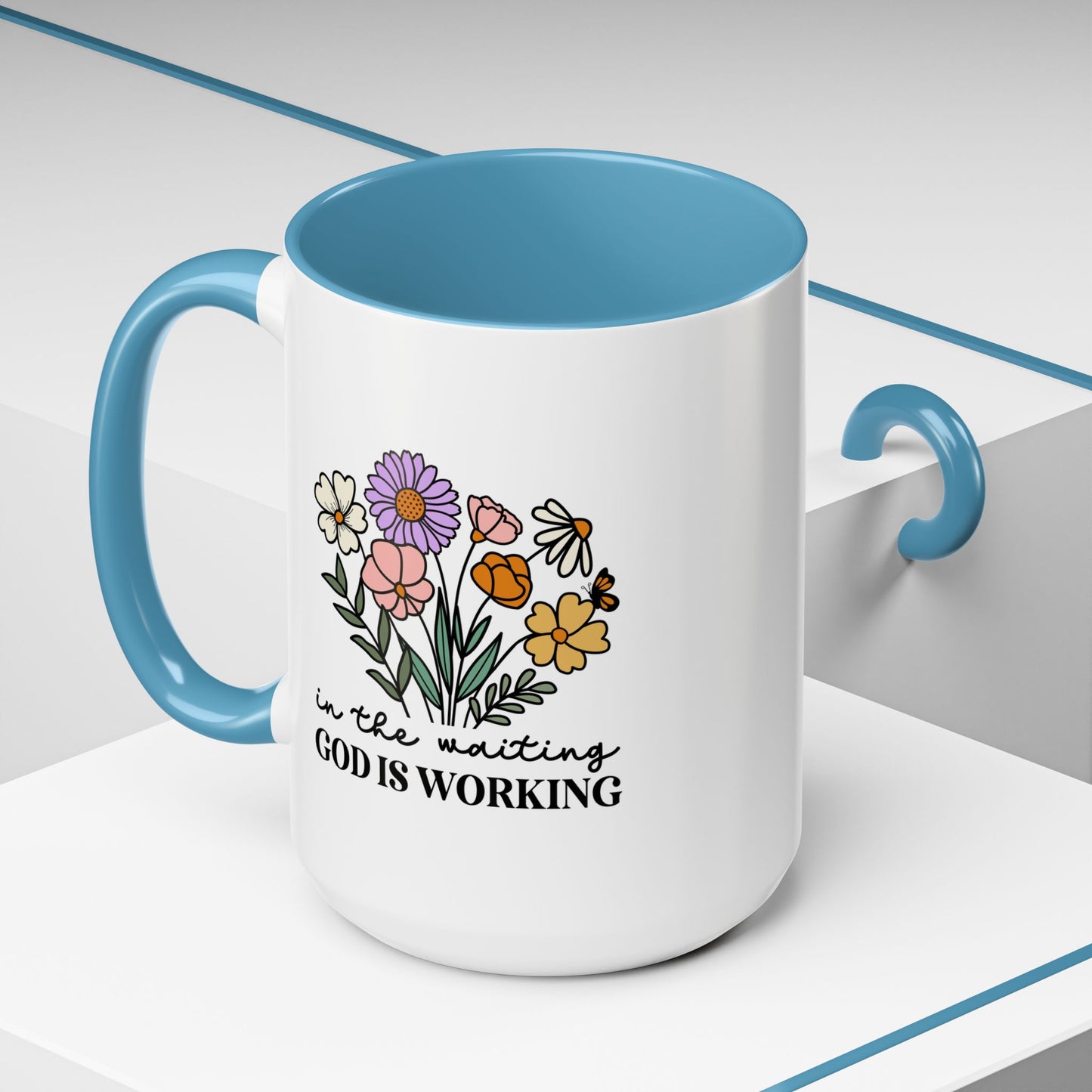 Religious Mug - In The Waiting
