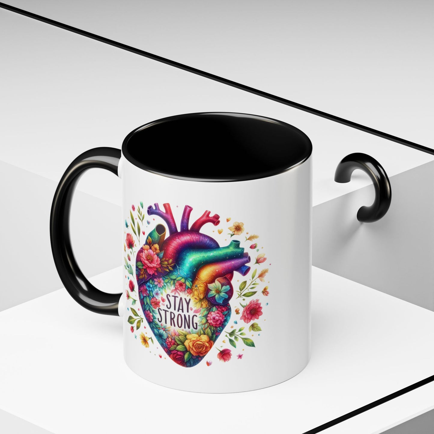 Wellness Mug - Stay Strong Heart