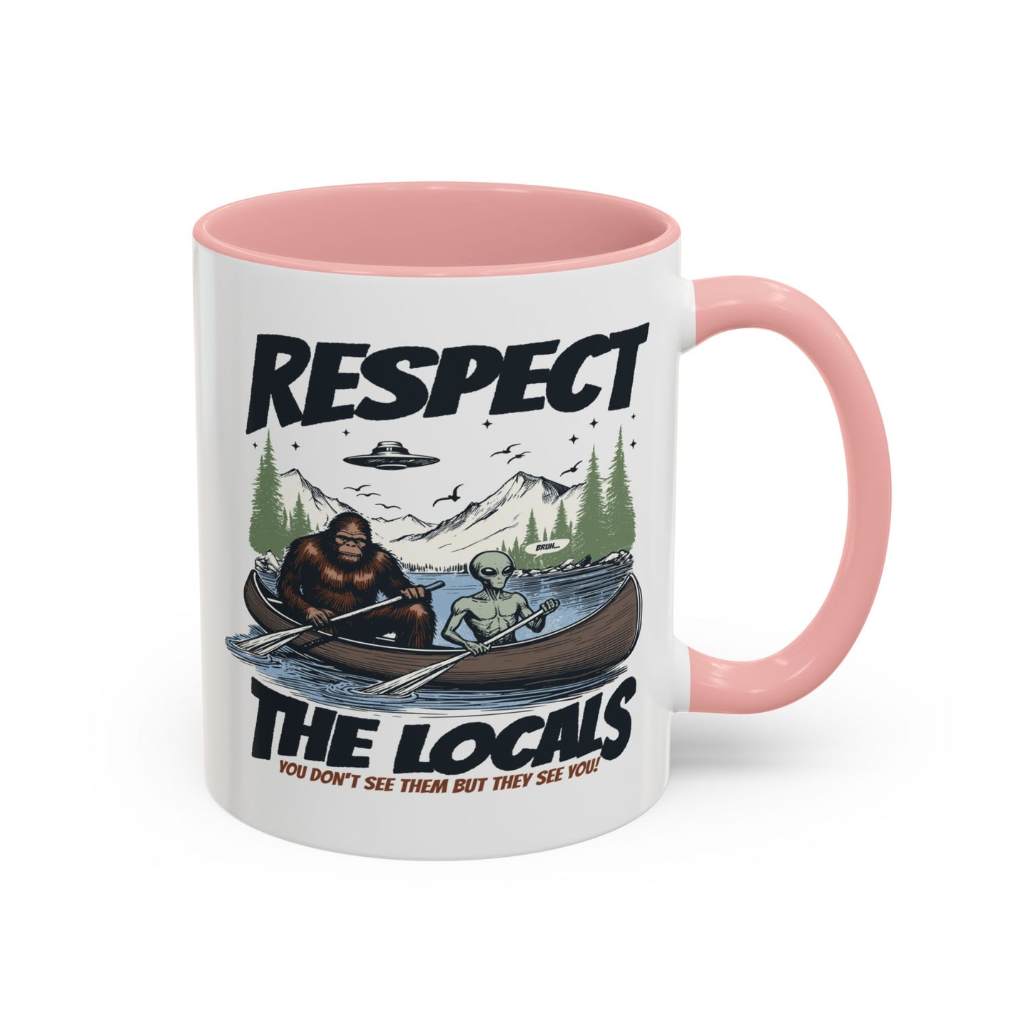 Alien Mug - Respect The Locals