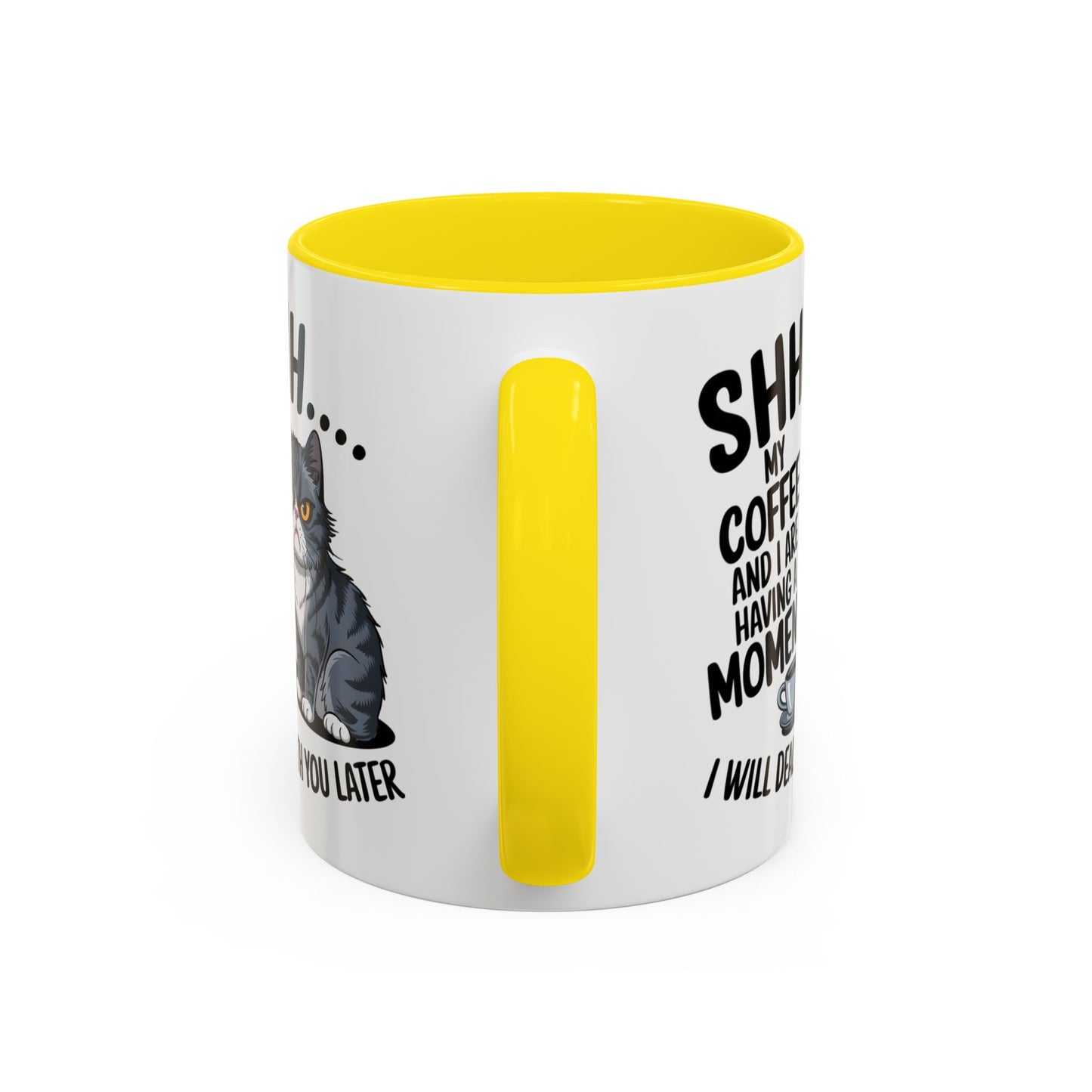 Animal Mug - Shhhh My Coffee and I