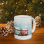 Christmas Mug - Snowman and Train Wrap 2