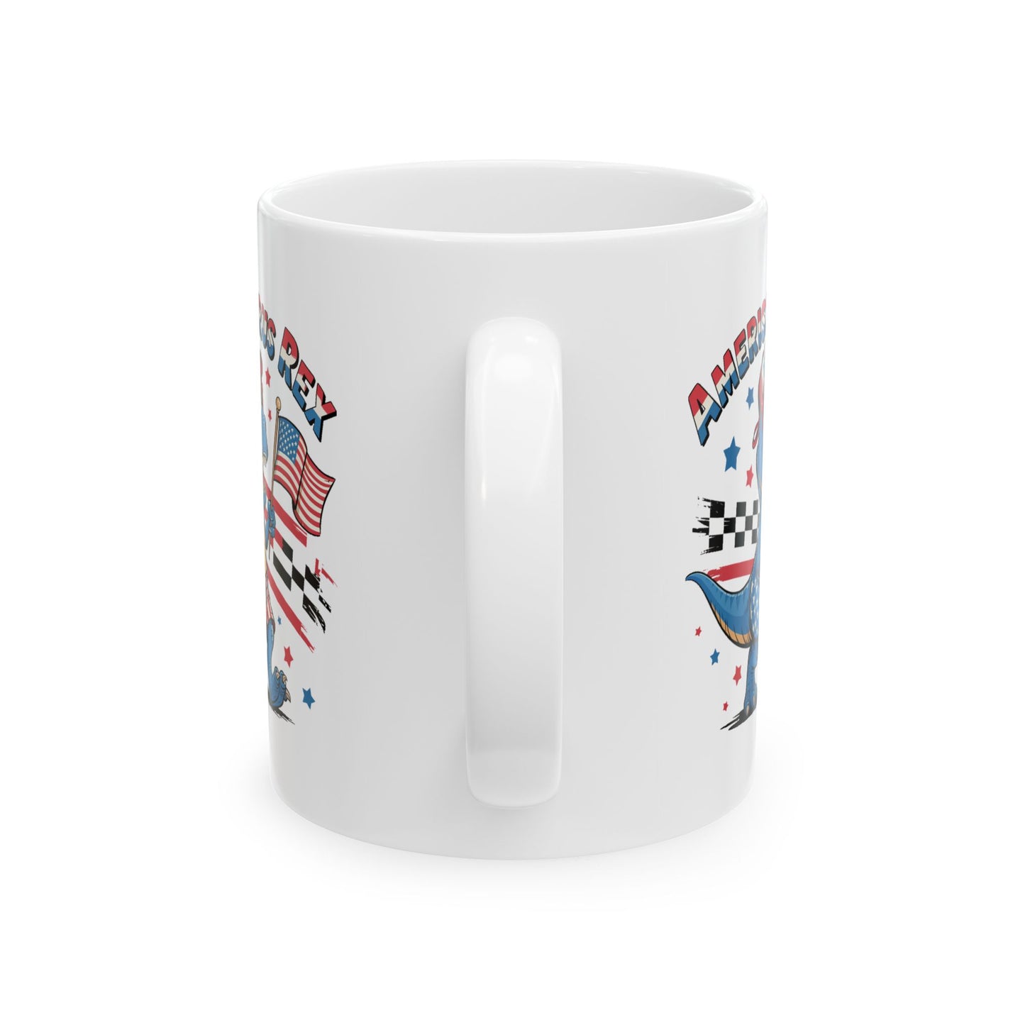 4th of July Mug - Amerisaurus Rex