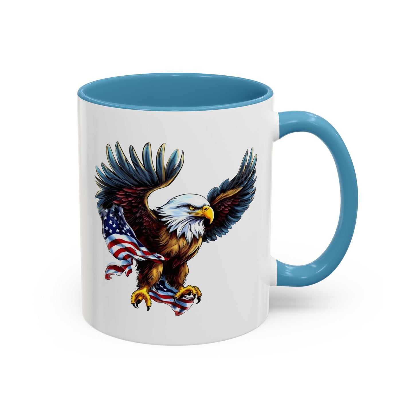 4th of July Mug - American Bald Eagle Flag 7